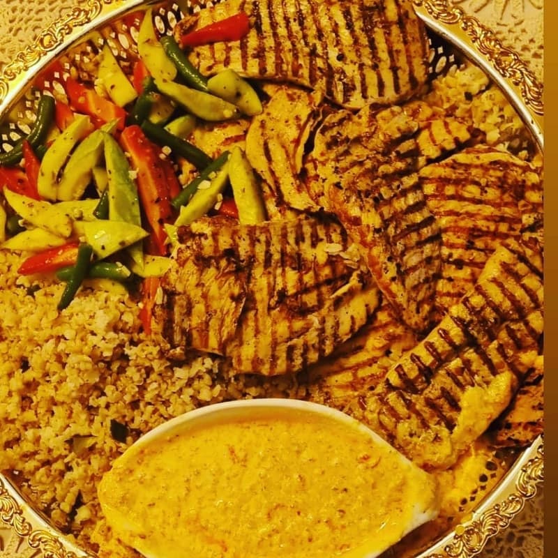 Grilled Morrocon Chicken